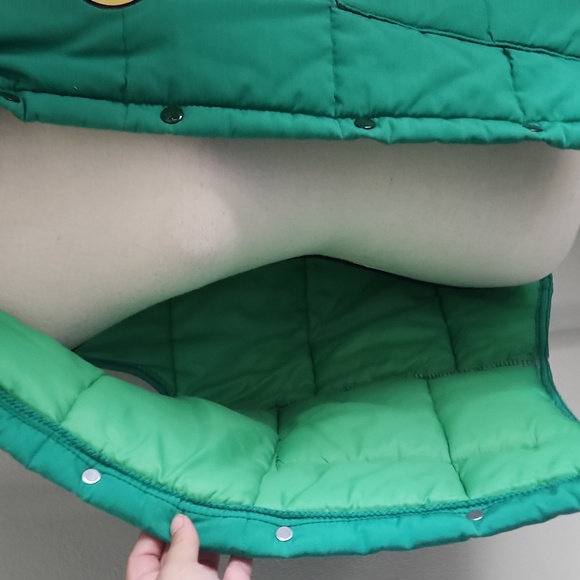 Vintage green puffer vest - Picture 4 of 6